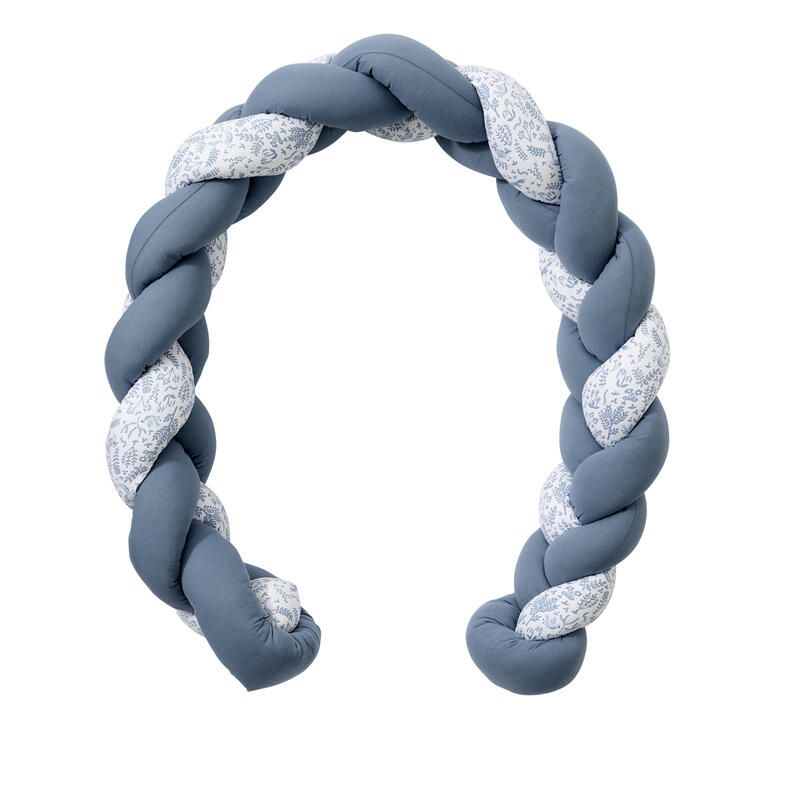 Tresse Decorative Foret Enchantee 200cm Blanc Bleu - bb&co