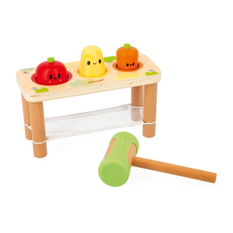 Tap Tap Legumes Ferme Multicolore - janod