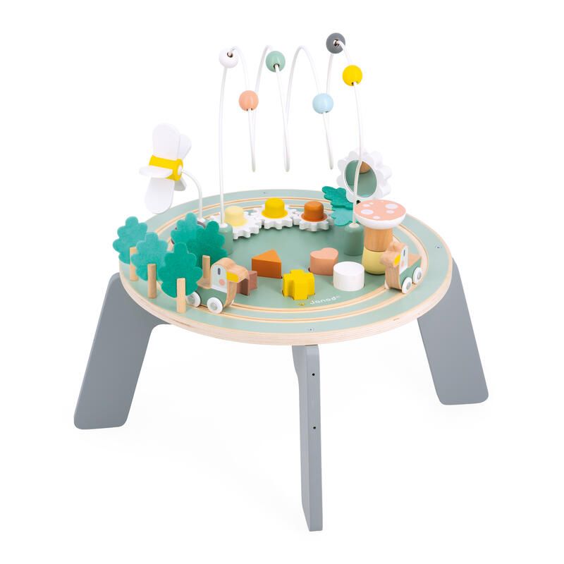 Table Dactivites Le Jardin Swc Multicolore - janod