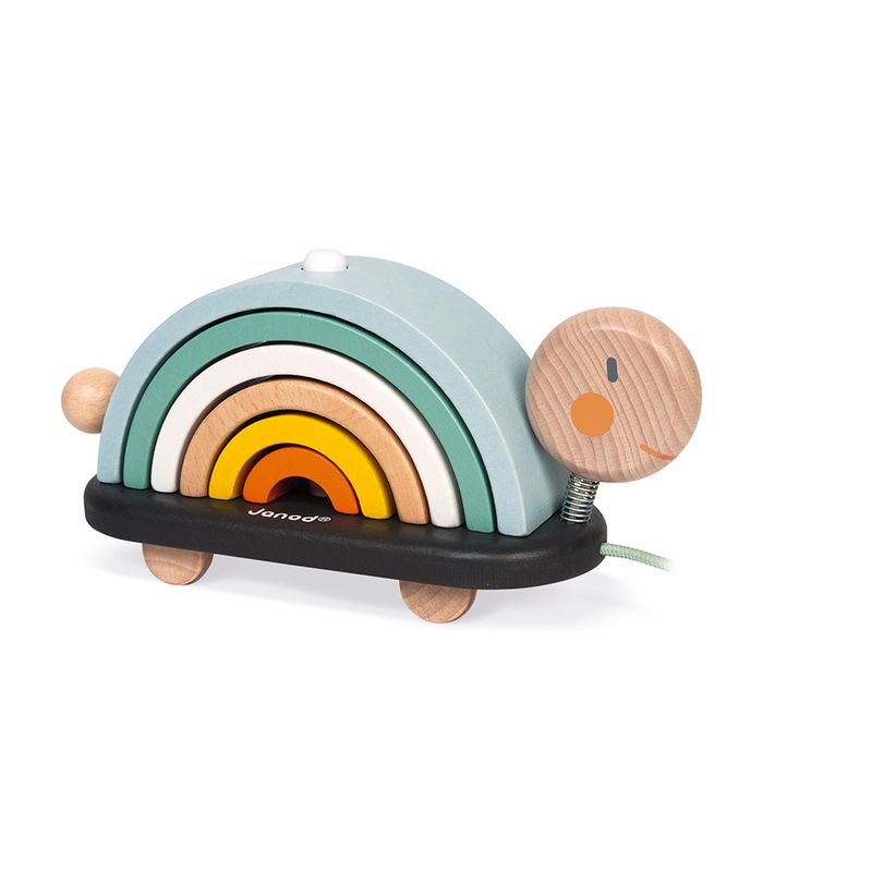 Tortue Arc-en-ciel Sweet Cocoon Multicolore - janod