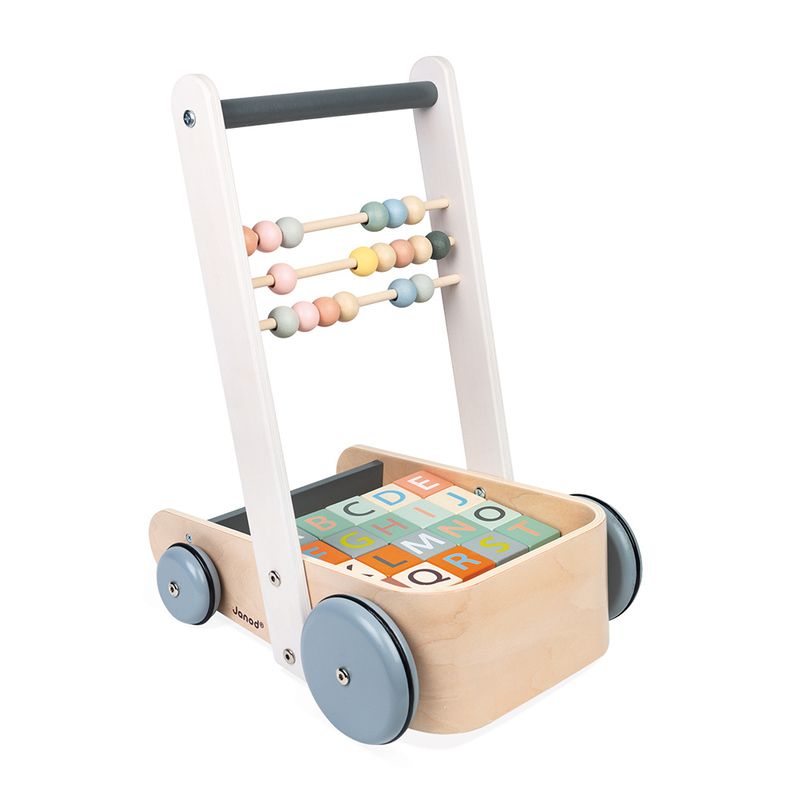 Chariot d'éveil ABC Buggy - Bois - janod