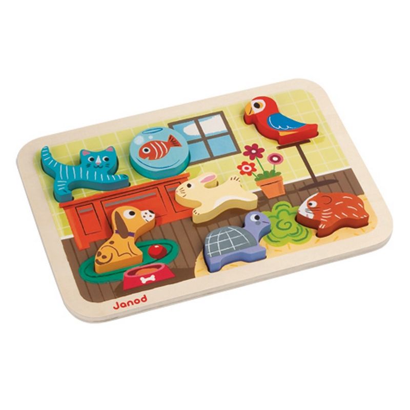 Chunky Puzzle Animo Janod - janod