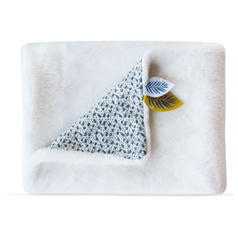 Yoca Le Koala Plaid Douceur Doudou Sensoriel 70x10cm Blanc - doudou et compagnie