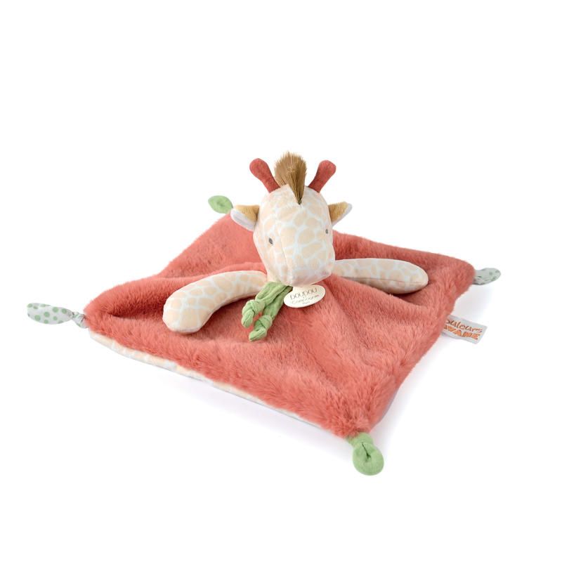 Doudou Girafe Doudou Raconte 25cm Beige - doudou et compagnie