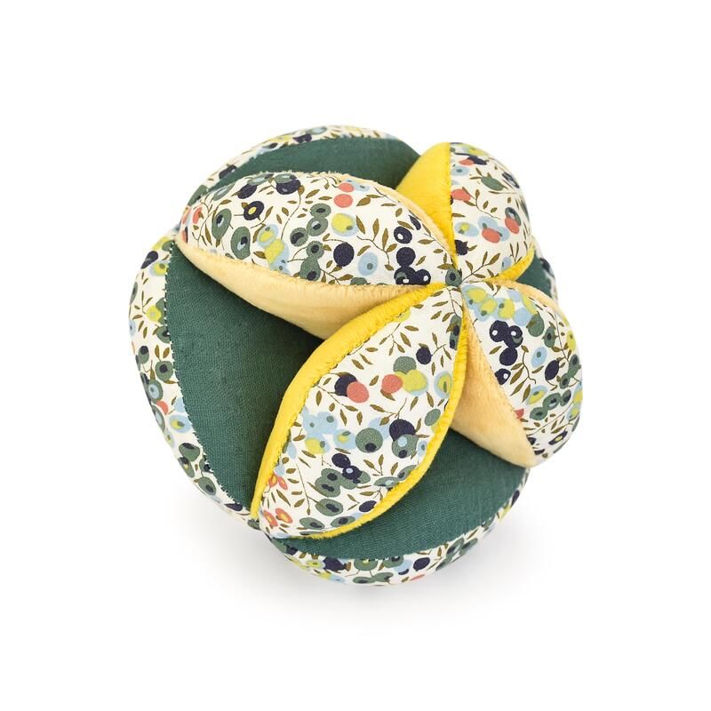 Bohaime - Balles Sensorielles Lion Doudou Sensoriel 15cm Jaune - doudou et compagnie