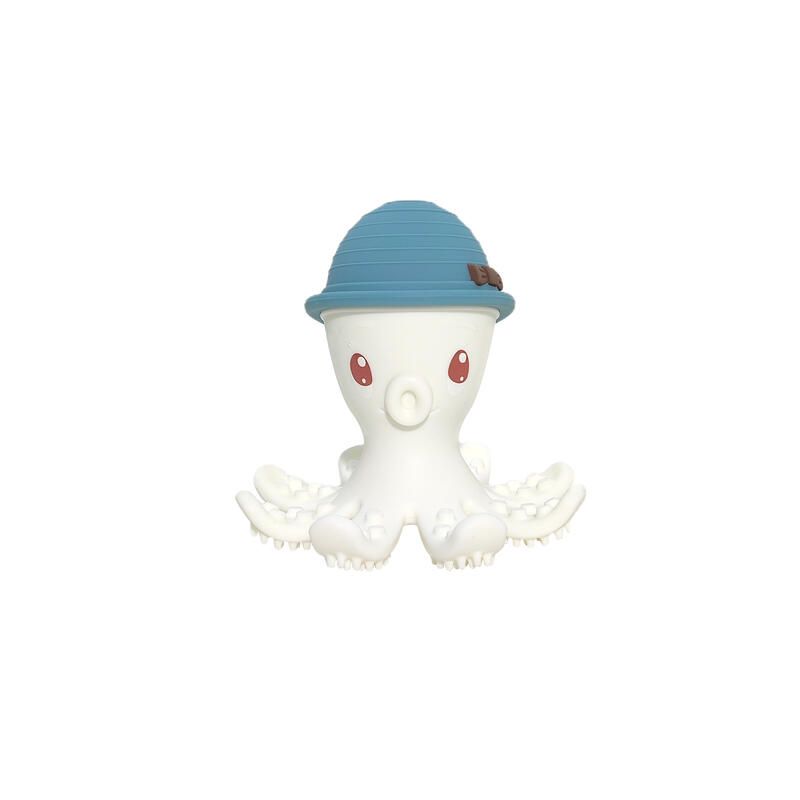 Bonnie La Pieuvre Blanc Bleu - babytolove