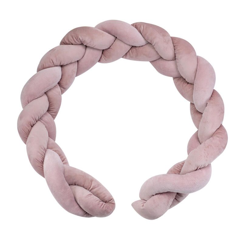Tresse Decorative Wooly Vieux Rose - trois kilos sept