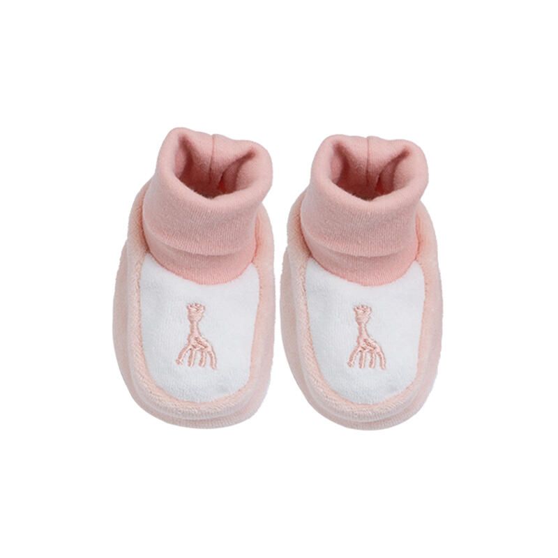 Chaussons Sophie La Girafe Rose - trois kilos sept