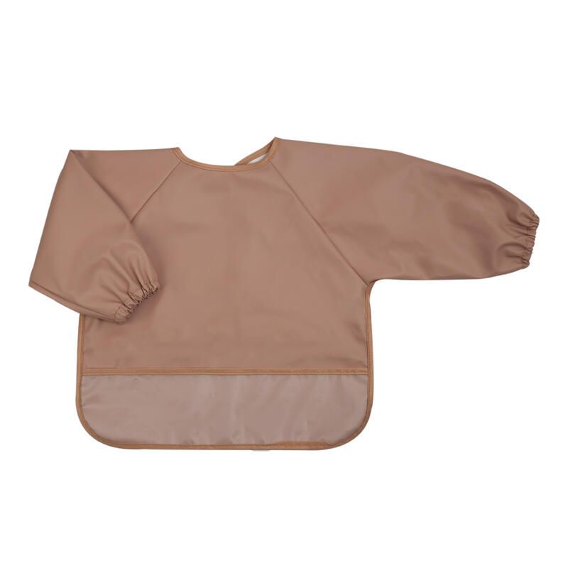 Bavoir Tablier Pu Ds 4 Mois Terracotta - trois kilos sept