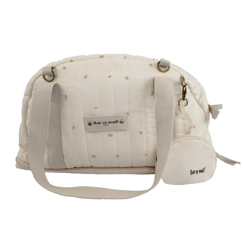 Sac à langer doudoune coton Blanc - baby on board