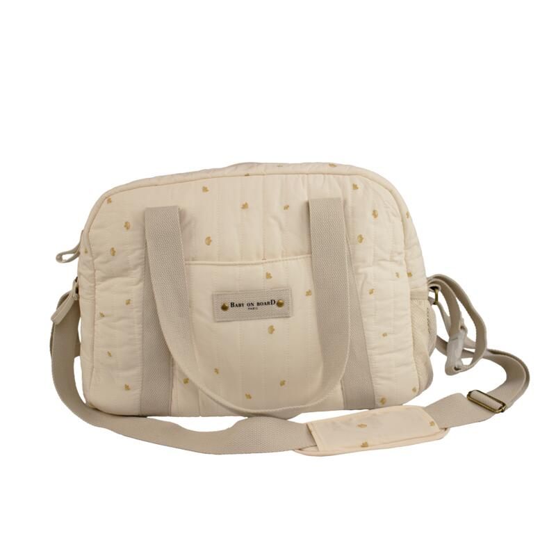 Sac à langer Coton Simply Blanc - baby on board