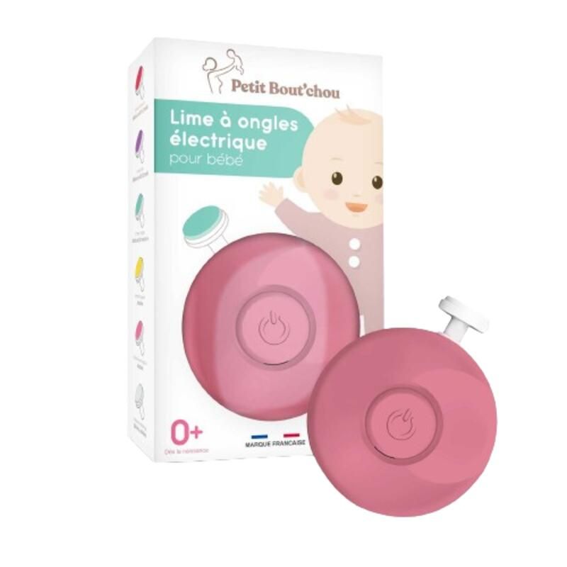 Lime A Ongles Rose + 6 Embouts Rose Petit Boutchou - petit nez