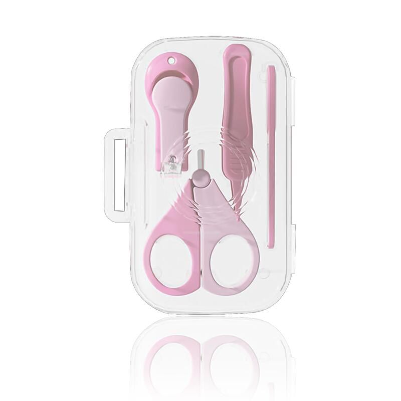 Kit De Manucure 4 En 1 Rose Petit Boutchou - petit nez