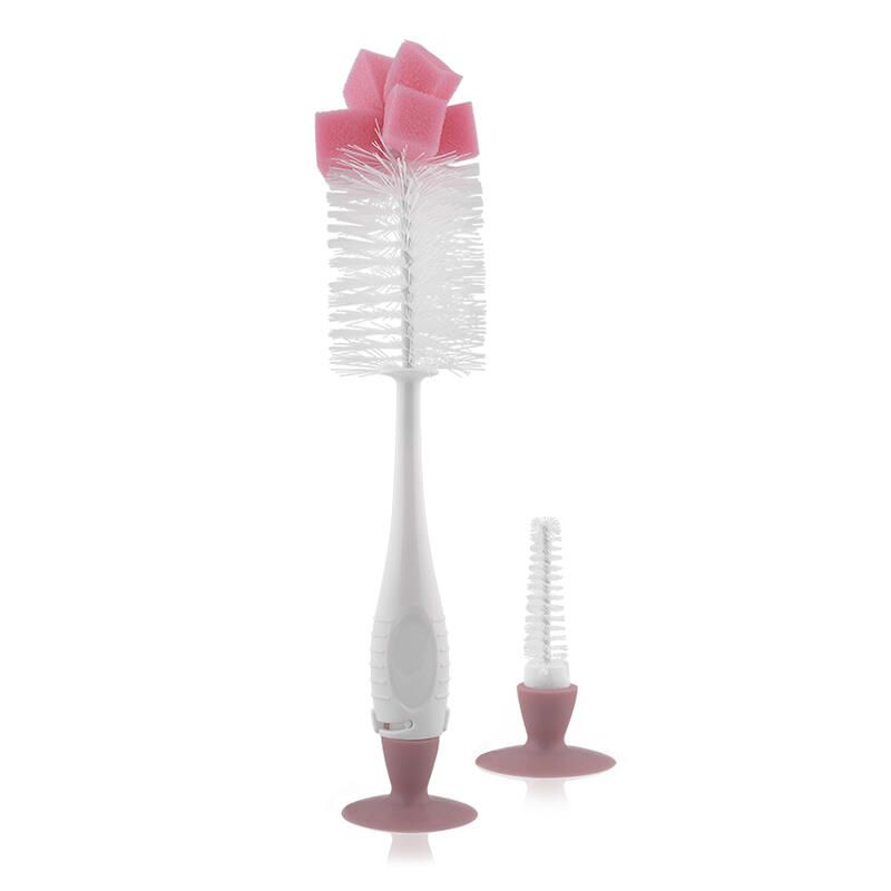 Goupillon Avec Eponge Blush Pink - lorelli