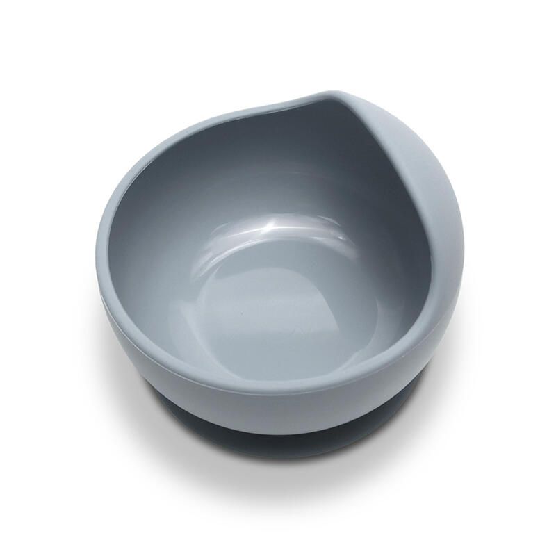 B.assiette Avec Rebord Gris - lorelli