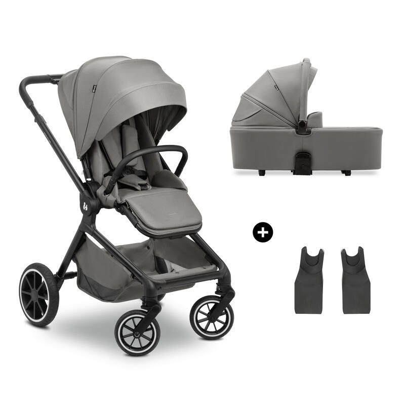 Poussette Move N Care Set Dark Grey - hauck