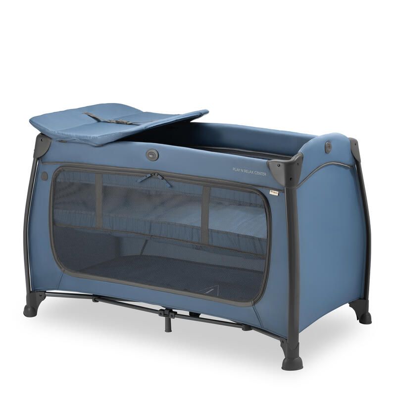 Lit parapluie Play N Relax Center Dark Blue - hauck