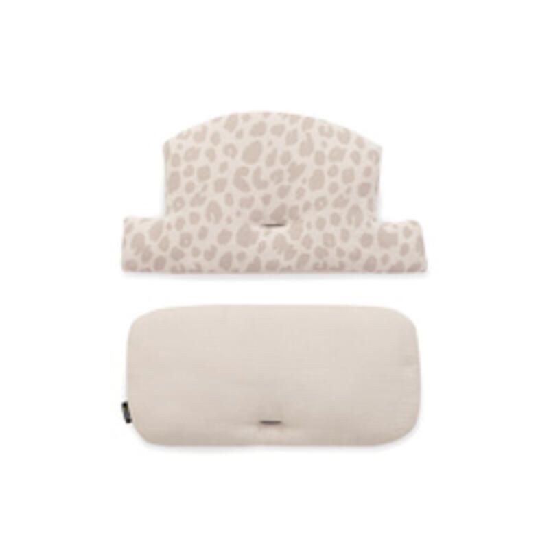 Coussin De Chaise Highchair Pad Select Muslin Leo Natural Hauck Leopard - hauck
