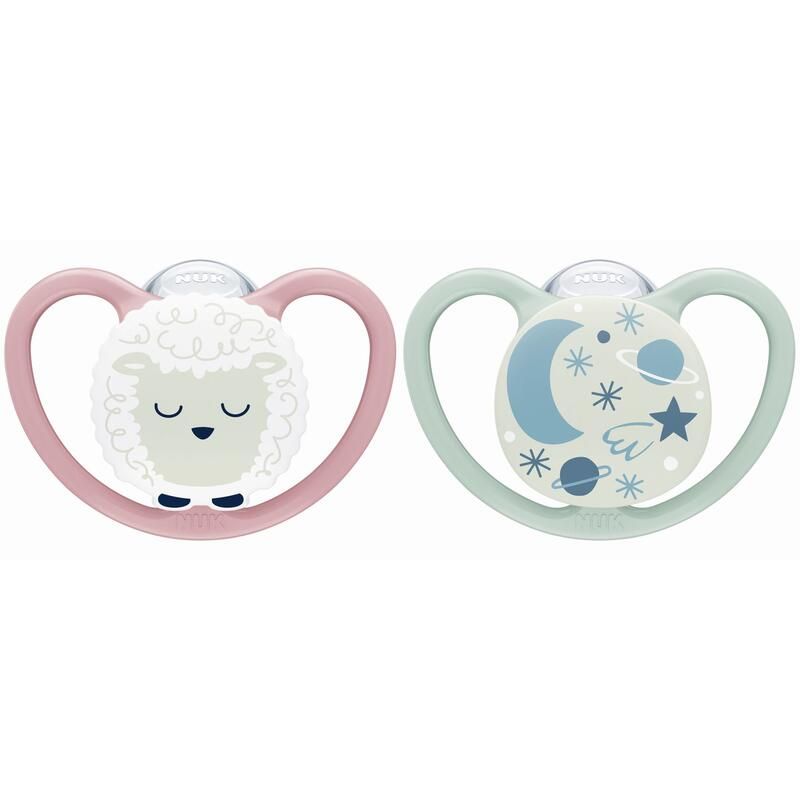 Sucettes X2 18-36m Mouton - nuk