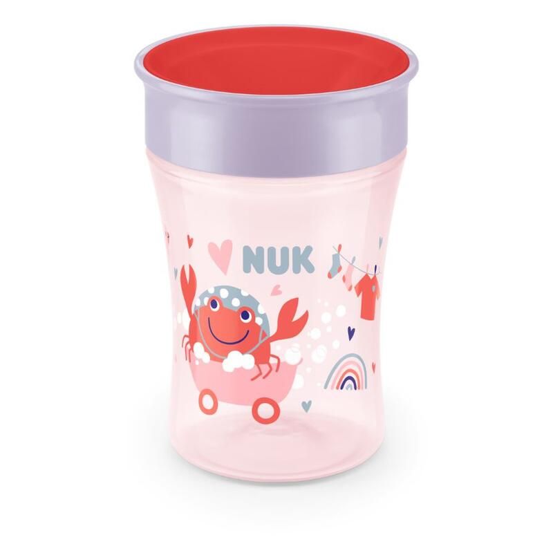 Magic Cup - 360 Silicone 8m+ Rose - nuk