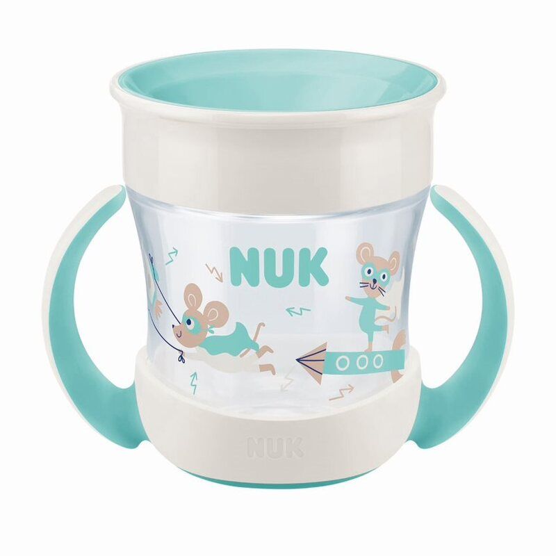 Mini Magic Cup - 360 Poignees 6m+ Panache Multicolore - nuk