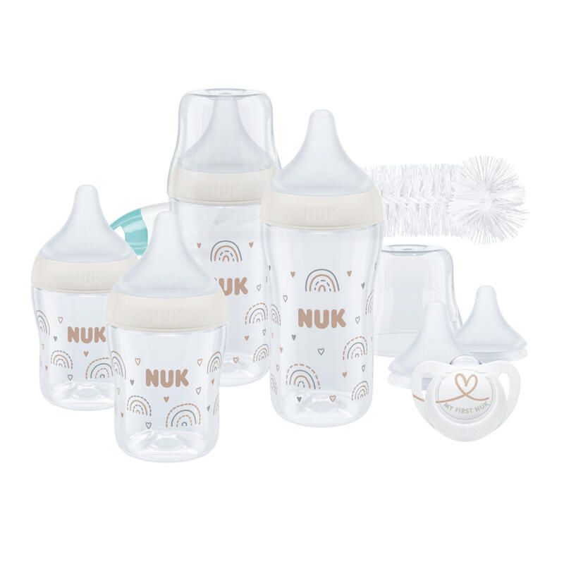 Coffret Pp X2 Bib 150 Ml+x2 Bib 260 Ml+x2 Tetines 0 Perfect Match - nuk