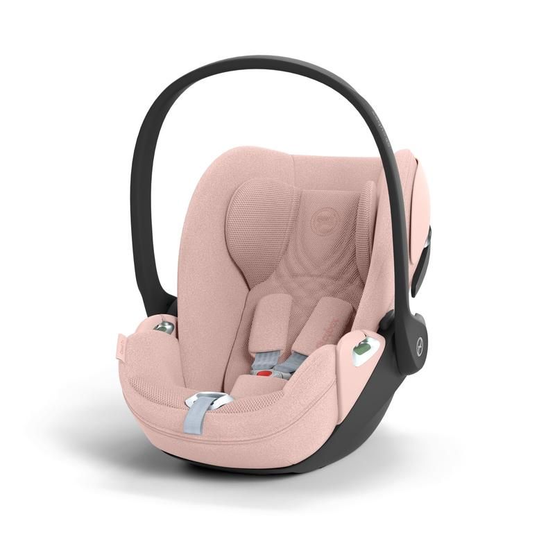 Siège auto 45-87cm Cloud T Plus Platinum Peach Pink - cybex