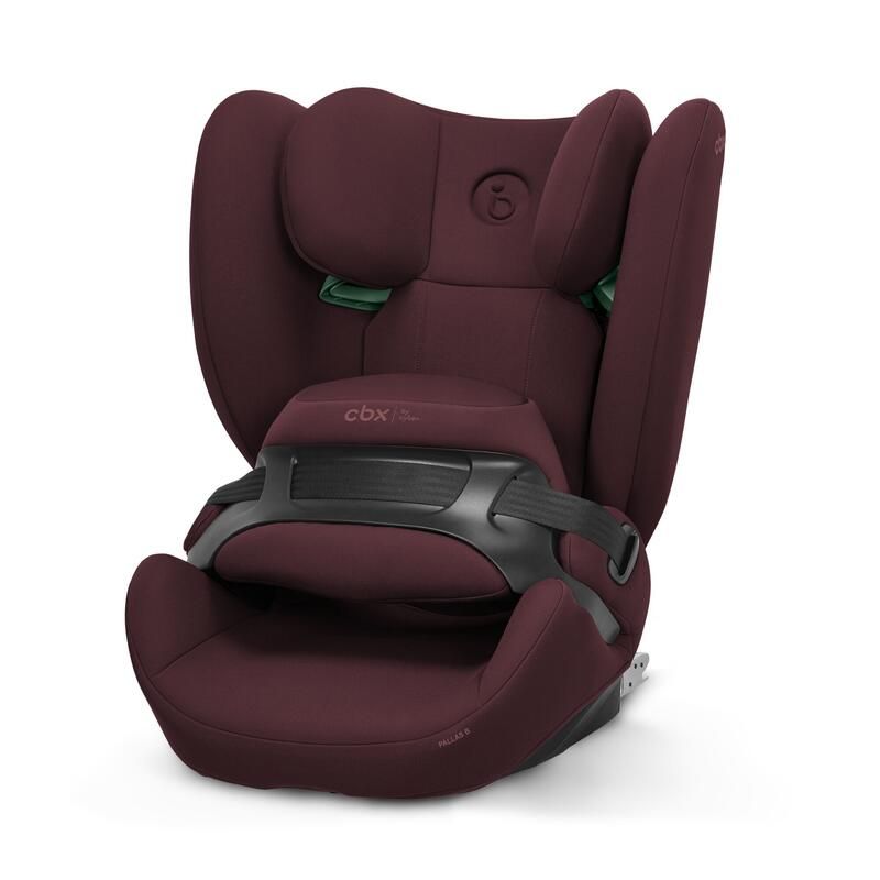 Siege-auto Pallas B I-size Silver Gr 1/2/3 Rumba Red - cybex