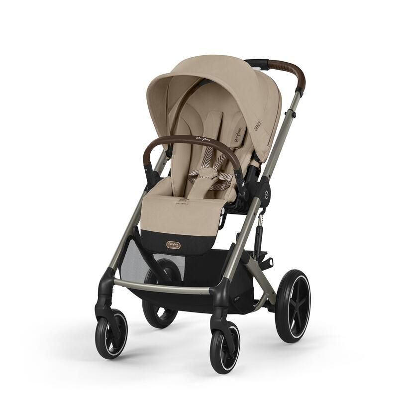 Poussette Trio Balios S Lux + Cloud G3 Plus + Nacelle S Lux + Base G3 Set M Almond Beige - cybex