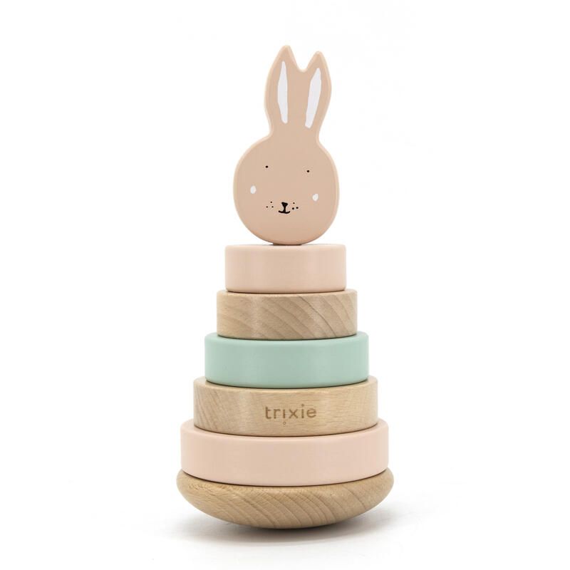 Tour A Empiler En Bois Mrs. Rabbit - trixie