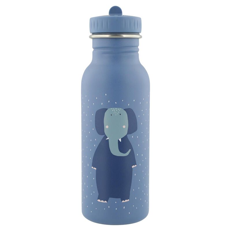 Gourde Mrs Elephant 500ml Bleu - trixie