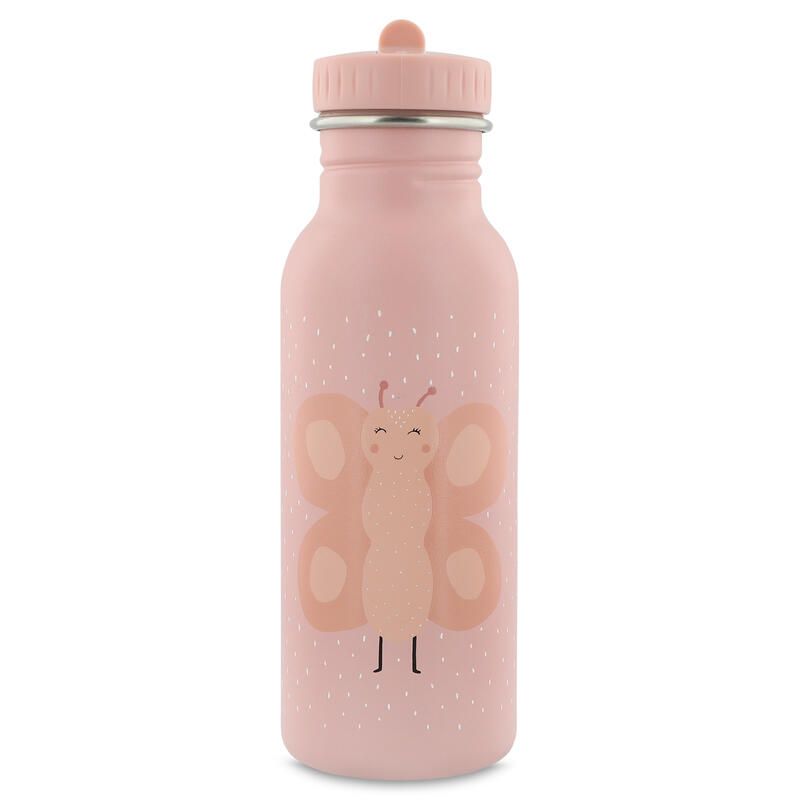 Gourde Mrs Butterfly 500ml Rose - trixie