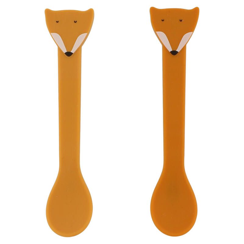 Cuillere Silicone 2-pack Orange Trixie Mr. Fox - trixie