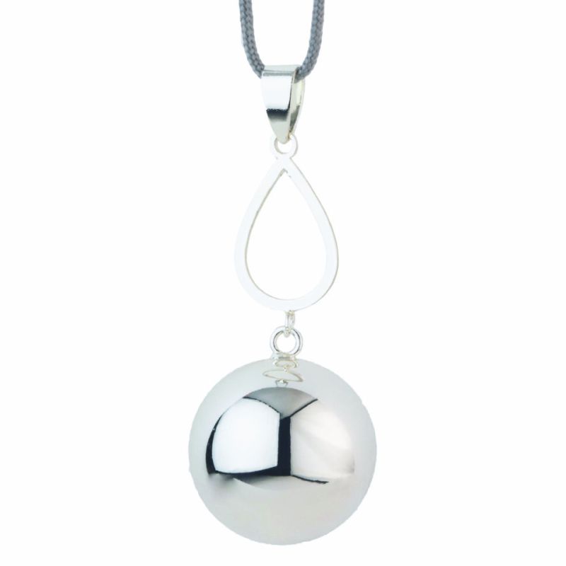 Bijou Grossesse Bola - Goutte Argent Gris - bola