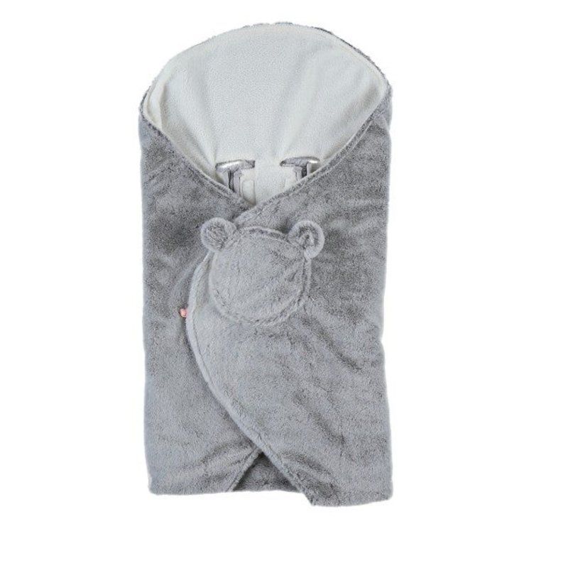 Mm20 Gris Clair Couverture Promenade Fausse Fourr Gris Noukies Mix Match - noukie 's