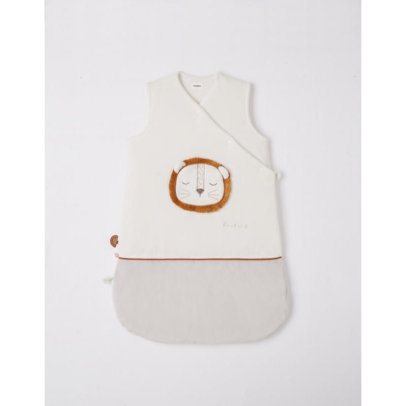 Bk Gigoteuse Babou 70 Veloudoux Bicolore Bk Blanc - noukie 's