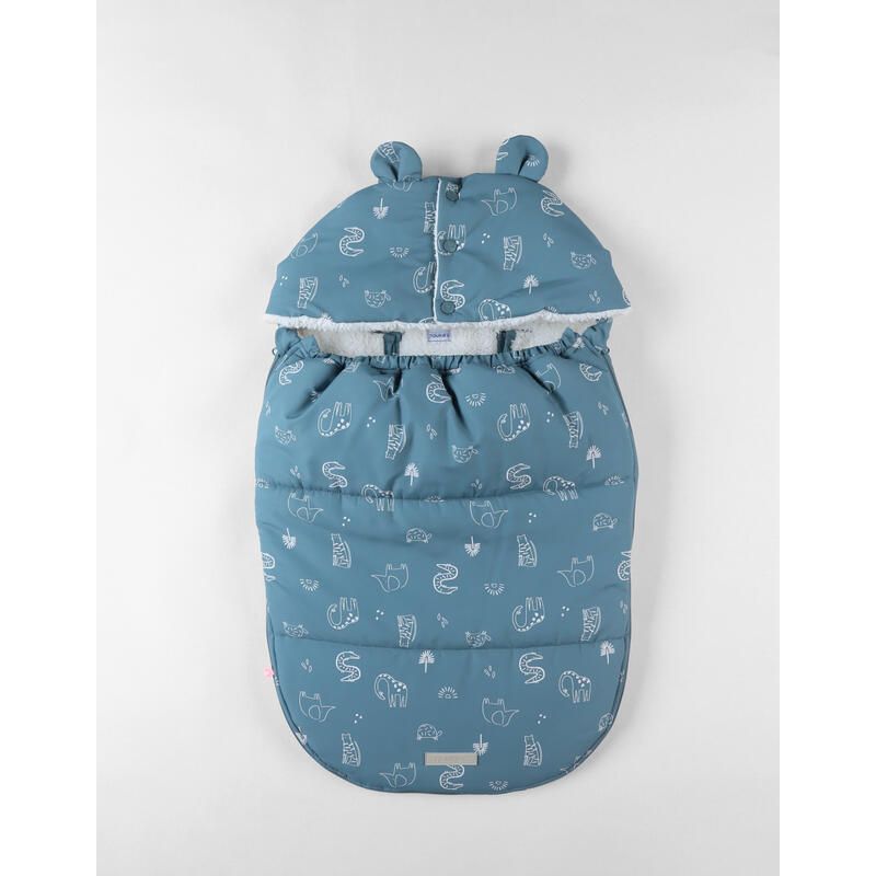 Mm24 Chanceliere Bebe, Winter Blue Mix Match Bleu - noukie 's