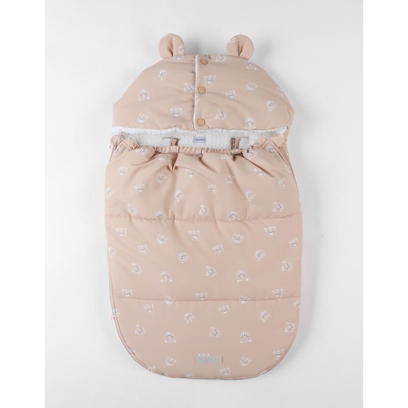 Mm24 Chanceliere Bebe, Tender Beige Mix Match Bleu - noukie 's