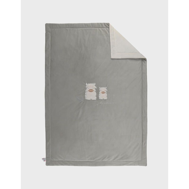 Couverture Veloudoux Fluffy, Orso Lily 100x140cm - noukie 's