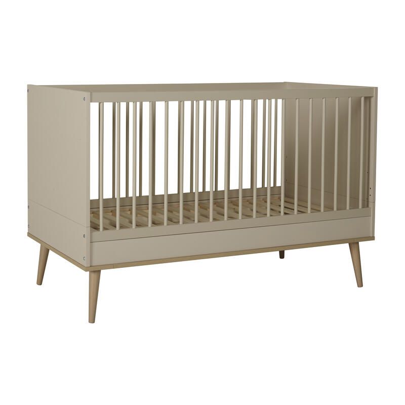 Lit bébé évolutif 70x140cm Flow Argile - quax