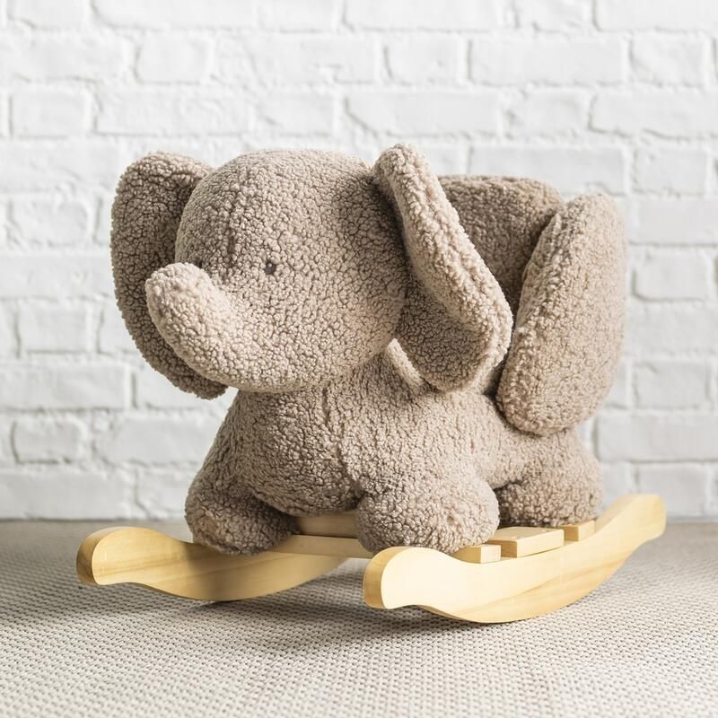 Bascule Teddy Bouclette Taupe - nattou