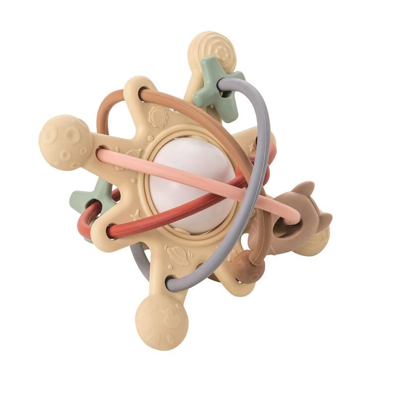 Silicone Galaxy Hochet Beige - nattou