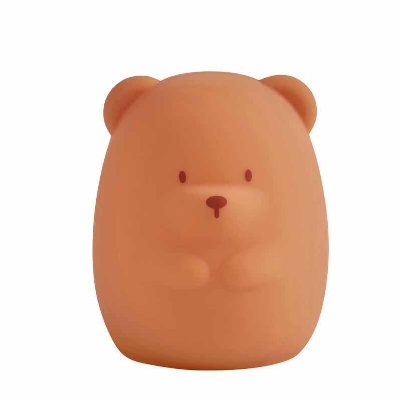 Veilleuse Silicone 12cm Marron - nattou