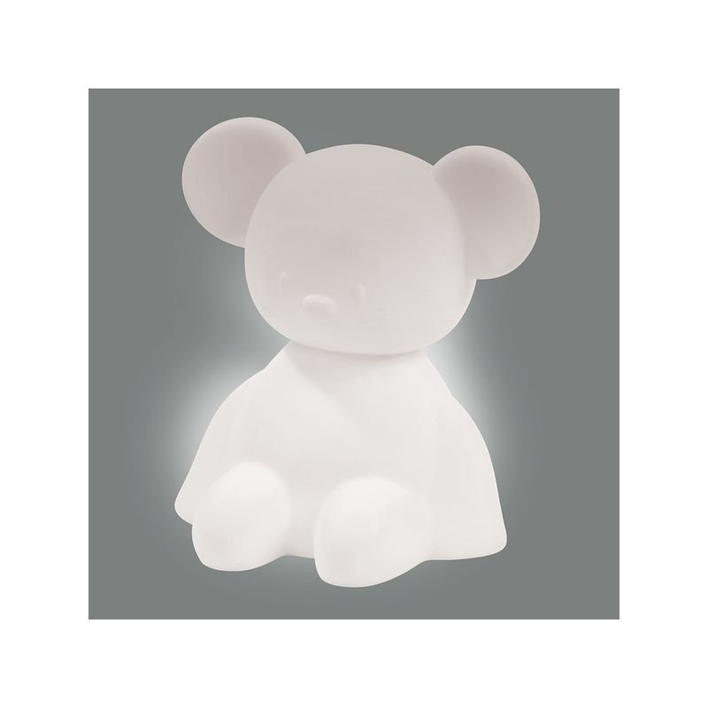 Veilleuse Silicone Souris Blanche - nattou