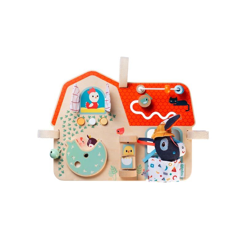Panneau Dactivites Ferme Multicolore - lilliputiens