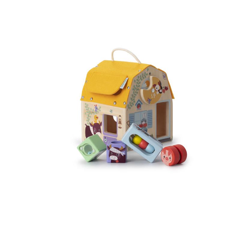 Maison Sonore A Formes Multicolore - lilliputiens
