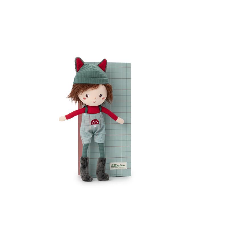Poupee Dans Sa Boite Cadeau Louis Multicolore - lilliputiens