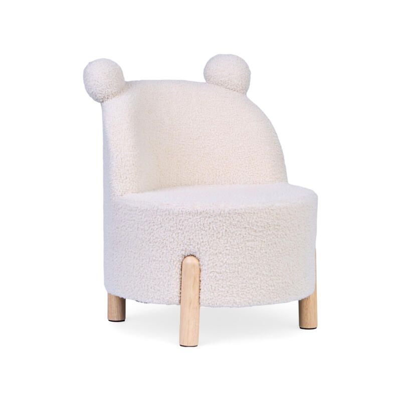 Chaise Enfant Teddy Ecru - childhome