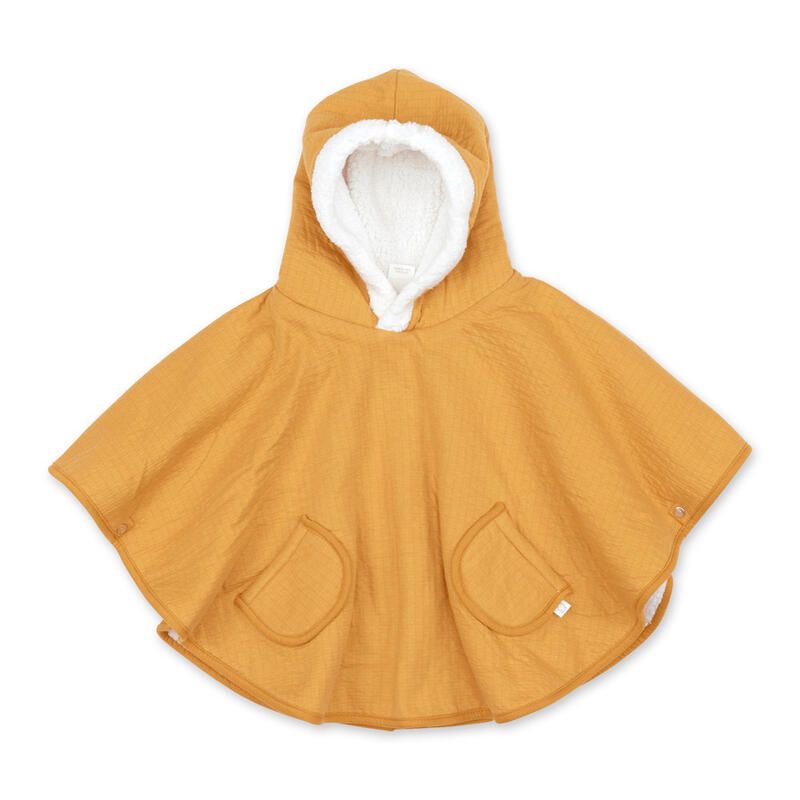 Poncho De Voyage Teddy+jersey Cadum 9-36m Golden Cadum - bemini