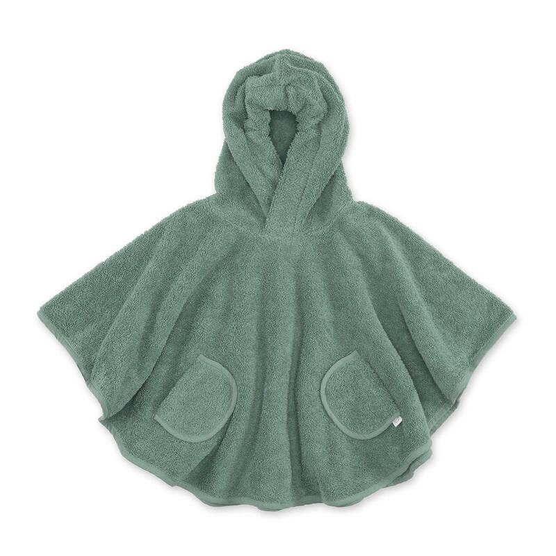 Poncho De Bain Bmini 9-36m Green - bemini